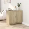 Image de Buffet Chêne sonoma 80x40x75 cm Bois d ingénierie