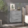 Image de Table de chevet murale Sonoma gris