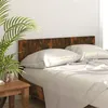 Image de Tête de lit Chêne fumé 160x1,5x80 cm Bois d ingénierie