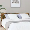 Image de Tête de lit Chêne fumé 200x1,5x80 cm Bois d ingénierie