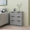 Image de Buffet Sonoma gris 60x30x70 cm Bois d ingénierie