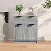 Image de Buffet Sonoma gris 60x30x70 cm Bois d ingénierie
