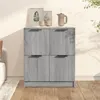 Image de Buffet Sonoma gris 60x30x70 cm Bois d ingénierie