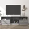 Image de Meuble TV Sonoma gris 150x33,5x45 cm Bois d ingénierie