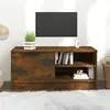 Image de Meuble TV Chêne fumé 80x35x36,5 cm Bois d ingénierie