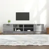 Image de vidaXL Meubles TV 2 pcs Sonoma gris 80x35x36,5 cm Bois d'ingénierie817120