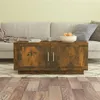 Image de vidaXL Table basse Chêne fumé 102x50x45 cm Bois d'ingénierie817231