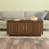Image de vidaXL Table basse Chêne marron 102x50x45 cm Bois d'ingénierie817233