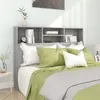 Image de Armoire de tête de lit Sonoma gris 140x19x103,5 cm