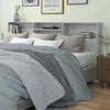 Image de Armoire de tête de lit Sonoma gris 220x19x103,5 cm