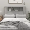 Image de Armoire de tête de lit sonoma gris 120x18,5x102,5 cm