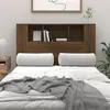 Image de vidaXL Hoofdbordkast 120x18,5x102,5 cm bruin eikenkleur817269