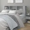 Image de Armoire de tête de lit Sonoma gris 200x18,5x104,5 cm