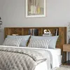 Image de vidaXL Hoofdbordkast 220x18,5x104,5 cm gerookt eikenkleurig817282