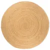 Image de Tapis jute tressé 240 cm Rond