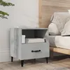 Image de vidaXL Table de chevet Gris béton Bois d'ingénierie812032