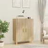 Image de vidaXL Dressoir 70x34x90 cm bewerkt hout sonoma eikenkleurig812099