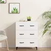 Image de Buffet blanc 69,5x34x90 cm bois d ingénierie