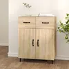 Image de vidaXL Buffet chêne sonoma 69,5x34x90 cm bois d'ingénierie812198