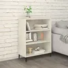 Image de vidaXL Buffet Armoire de Rangement Organisateur de Maison Meuble de Rangement Armoire de Salon Intérieur Gris Béton 69,5x32,5x90 cm Bois d'Ingénierie