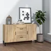 Image de Buffet chêne sonoma 100x36x60 cm bois d ingénierie