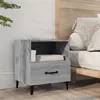 Image de vidaXL Table de chevet Sonoma gris Bois d'ingénierie817305