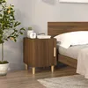 Image de Table de chevet Chêne marron Bois d ingénierie