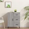 Image de vidaXL Buffet sonoma gris 69,5x34x90 cm bois d'ingénierie817355