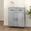 Image de vidaXL Buffet sonoma gris 69,5x34x90 cm bois d'ingénierie817361