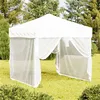 Image de vidaXL Partytent inklapbaar met zijwanden 2x2 m wit93510