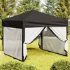 Image de vidaXL Tente de Réception Pliable avec Parois Belvédère de Camping Pavillon d'Extérieur Tonnelle de Jardin Chapiteau Patio 93532
