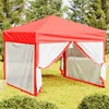 Image de vidaXL Tente de Réception Pliable avec Parois Belvédère de Camping Pavillon d'Extérieur Tonnelle de Jardin Chapiteau Patio 93534