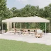 Image de Tente de réception pliable Crème 3x6 m