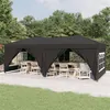 Image de vidaXL Tente de Réception Pliable avec Parois, Tonnelle de Camping, Belvédère de Pique-nique, Pavillon de Jardin Terrasse 93544