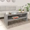 Image de Table basse Sonoma gris 100x40x40 cm Bois d ingénierie