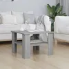 Image de Table basse Sonoma gris 60x60x42 cm Bois d ingénierie