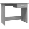 Image de vidaXL Bureau Sonoma gris 100x50x76 cm Bois d'ingénierie