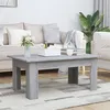 Image de Table basse Sonoma gris 100x60x42 cm Bois d ingénierie