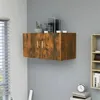 Image de vidaXL Hangkast 80x39x40 cm bewerkt hout gerookt eikenkleurig815513