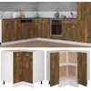 Image de vidaXL Keukenkastje 75,5x75,5x81,5 cm bewerkt hout gerookt eikenkleur815582