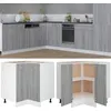 Image de vidaXL Keukenkastje 75,5x75,5x81,5 cm bewerkt hout grijs sonoma eiken815583
