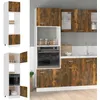 Image de vidaXL Magnetronkast 60x57x207 cm bewerkt hout gerookt eiken815603