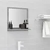 Image de Miroir de bain Sonoma gris 40x10,5x37 cm Bois d ingénierie