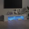 Image de vidaXL Meuble TV avec lumières LED sonoma gris 135x39x30 cm815694
