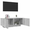 Image de Meuble TV Sonoma gris 100x35x40 cm Bois d ingénierie