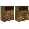 Image de vidaXL Nachtkastjes 2 st 50x32x60 cm gerookt eikenkleurig815859