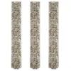 Image de vidaXL Gabion plantenbakken 3 st rond verhoogd à 30x200 cm staal152022