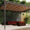Image de vidaXL Salon de Jardin 9 pcs avec Coussins Mobilier de Patio Ensemble de Meubles de Terrasse Mobilier d'Extérieur Résine Tressée Marron