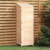 Image de 152186 vidaXL Remise de jardin 55x52x174,5 cm Bois de sapin solide