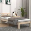 Image de vidaXL Bedframe massief hout 100x200 cm814744